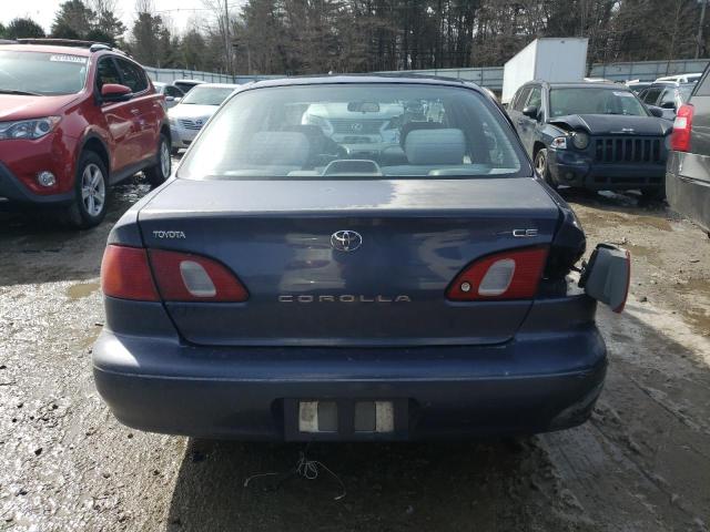 2T1BR12E7XC256892 - 1999 TOYOTA COROLLA VE BLUE photo 6