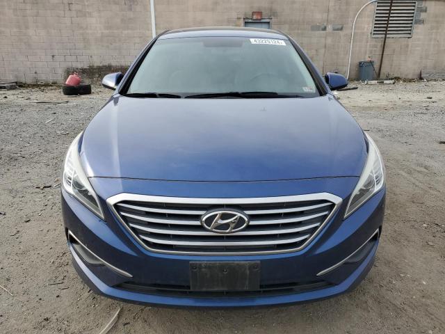 5NPE24AF1GH426061 - 2016 HYUNDAI SONATA SE BLUE photo 5