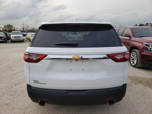 1GNERFKW8LJ307521 - 2020 CHEVROLET TRAVERSE LS WHITE photo 6