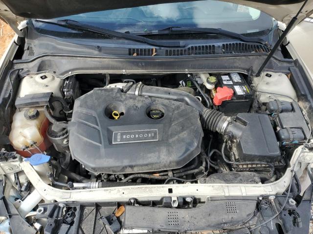 3LN6L2G96GR610718 - 2016 LINCOLN MKZ CREAM photo 11