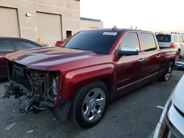 3GCPCSEC4HG311393 - 2017 CHEVROLET SILVERADO C1500 LTZ BURGUNDY photo 1