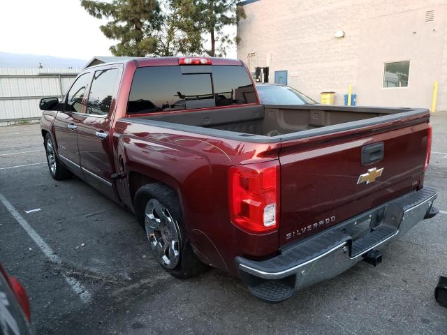 3GCPCSEC4HG311393 - 2017 CHEVROLET SILVERADO C1500 LTZ BURGUNDY photo 2