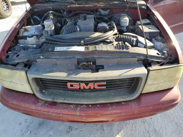 1GTCS14H938277250 - 2003 GMC SONOMA RED photo 11