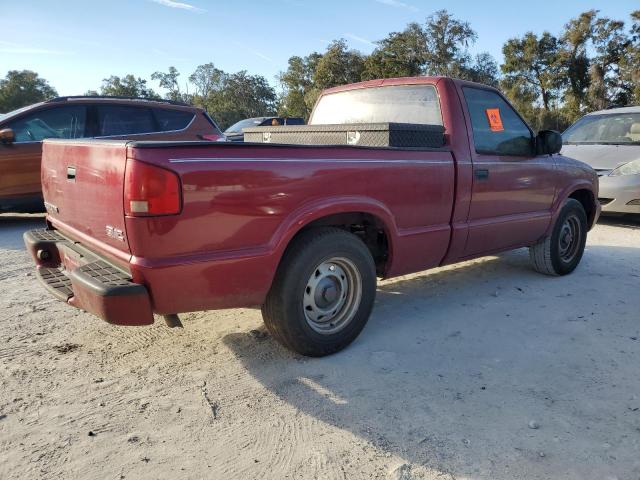 1GTCS14H938277250 - 2003 GMC SONOMA RED photo 3