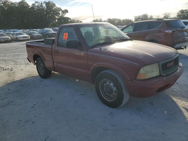 1GTCS14H938277250 - 2003 GMC SONOMA RED photo 4