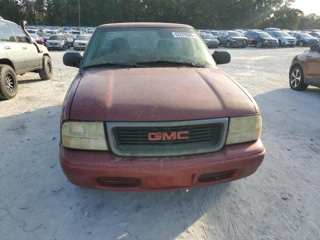 1GTCS14H938277250 - 2003 GMC SONOMA RED photo 5