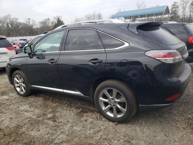 2T2ZK1BA8DC098232 - 2013 LEXUS RX 350 BLACK photo 2