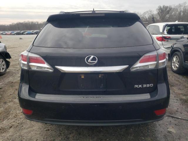 2T2ZK1BA8DC098232 - 2013 LEXUS RX 350 BLACK photo 6