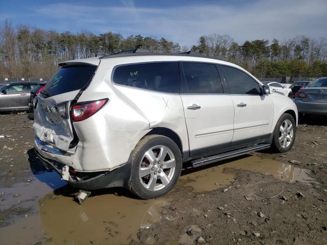 1GNKVJKD6GJ222182 - 2016 CHEVROLET TRAVERSE LTZ WHITE photo 3