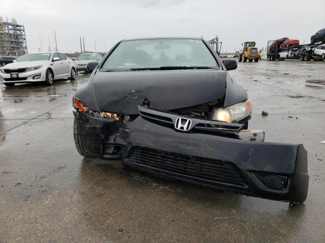 2HGFG12866H549142 - 2006 HONDA CIVIC EX BLACK photo 5