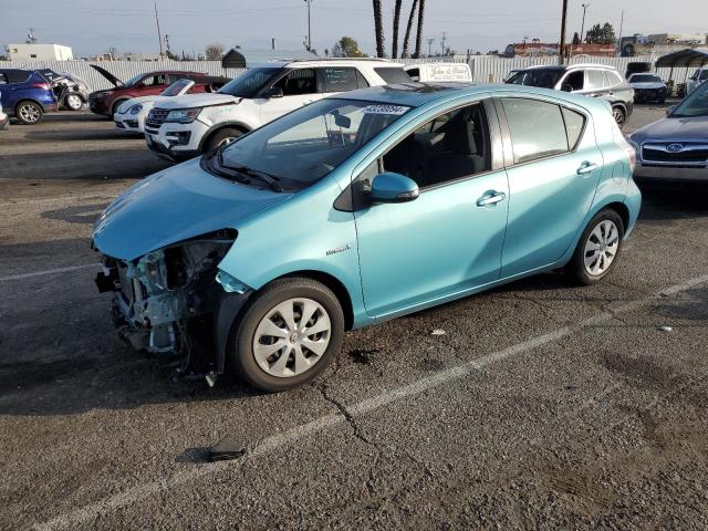 JTDKDTB32C1005799 - 2012 TOYOTA PRIUS C TURQUOISE photo 1