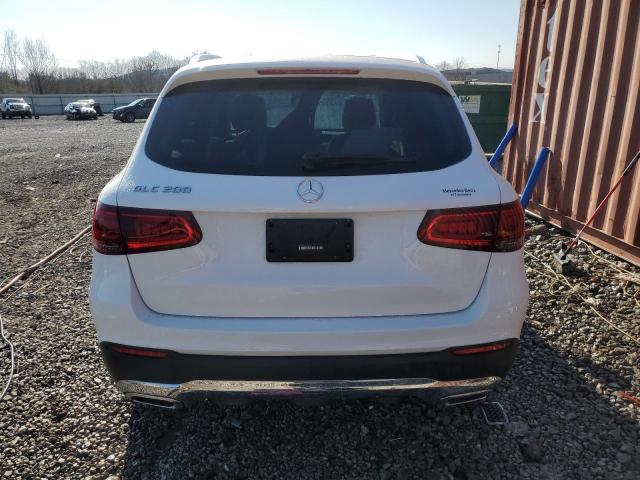 W1N0G8DB4NG046783 - 2022 MERCEDES-BENZ GLC 300 WHITE photo 6