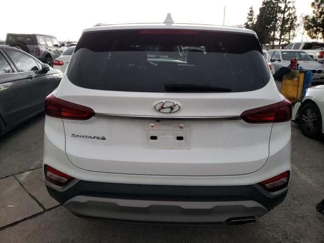 5NMS33AD8KH089645 - 2019 HYUNDAI SANTA FE SEL WHITE photo 6