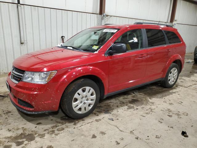 3C4PDCABXGT222613 - 2016 DODGE JOURNEY SE RED photo 1