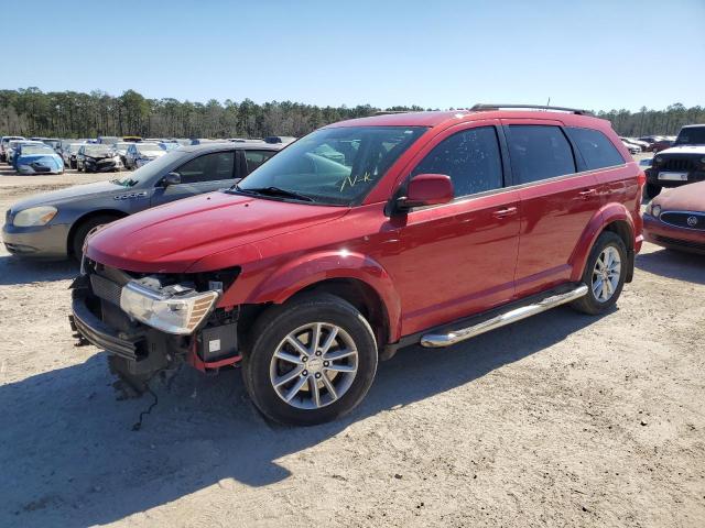 3C4PDCBG9FT531191 - 2015 DODGE JOURNEY SXT RED photo 1