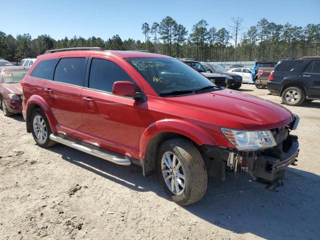 3C4PDCBG9FT531191 - 2015 DODGE JOURNEY SXT RED photo 4