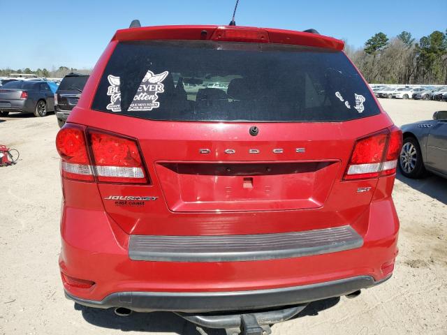 3C4PDCBG9FT531191 - 2015 DODGE JOURNEY SXT RED photo 6