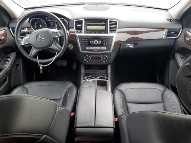 4JGDA5HB3EA285534 - 2014 MERCEDES-BENZ ML 350 4MATIC WHITE photo 8