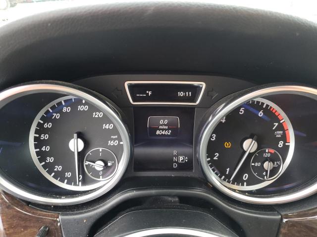 4JGDA5HB3EA285534 - 2014 MERCEDES-BENZ ML 350 4MATIC WHITE photo 9