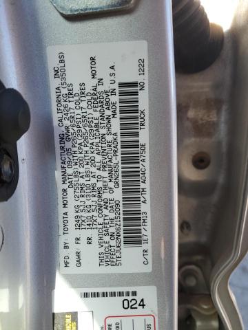 5TEJU62NX6Z152090 - 2006 TOYOTA TACOMA DOUBLE CAB PRERUNNER SILVER photo 13