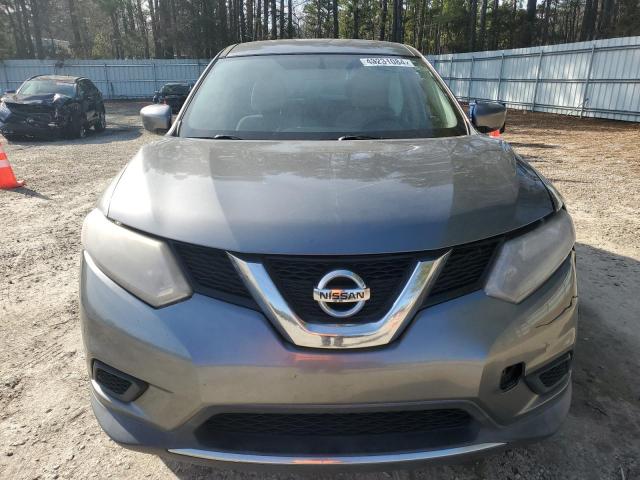 KNMAT2MT8GP647291 - 2016 NISSAN ROGUE S GRAY photo 5