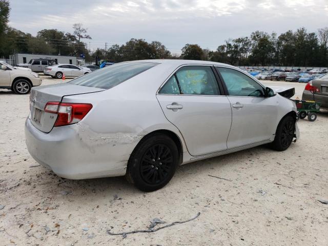 4T1BF1FK8DU228926 - 2013 TOYOTA CAMRY L SILVER photo 3