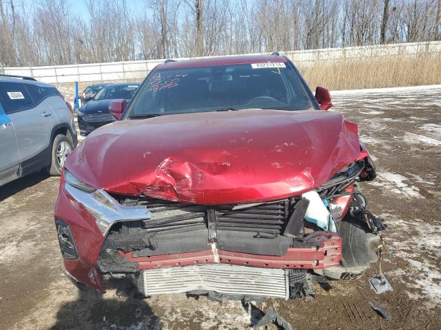 3GNKBCR45NS146377 - 2022 CHEVROLET BLAZER 2LT RED photo 5