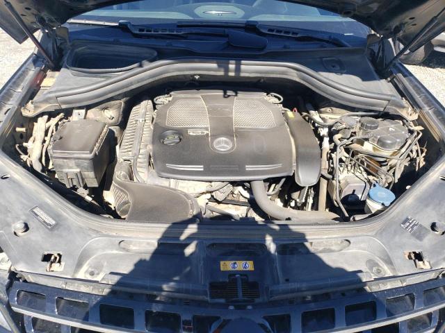 4JGDA5HB9EA310498 - 2014 MERCEDES-BENZ ML 350 4MATIC BLACK photo 11