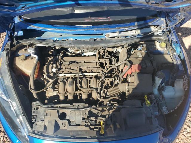 3FADP4EJ9KM112534 - 2019 FORD FIESTA SE BLUE photo 11