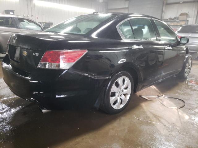 1HGCP36879A035912 - 2009 HONDA ACCORD EXL BLACK photo 3