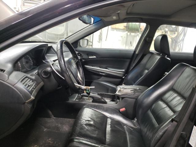 1HGCP36879A035912 - 2009 HONDA ACCORD EXL BLACK photo 7