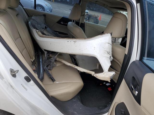 1HGCR3F88EA012630 - 2014 HONDA ACCORD EXL WHITE photo 10