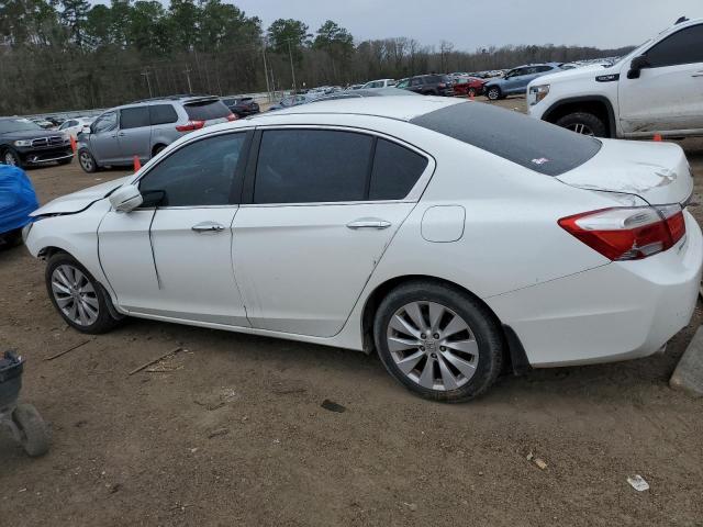 1HGCR3F88EA012630 - 2014 HONDA ACCORD EXL WHITE photo 2