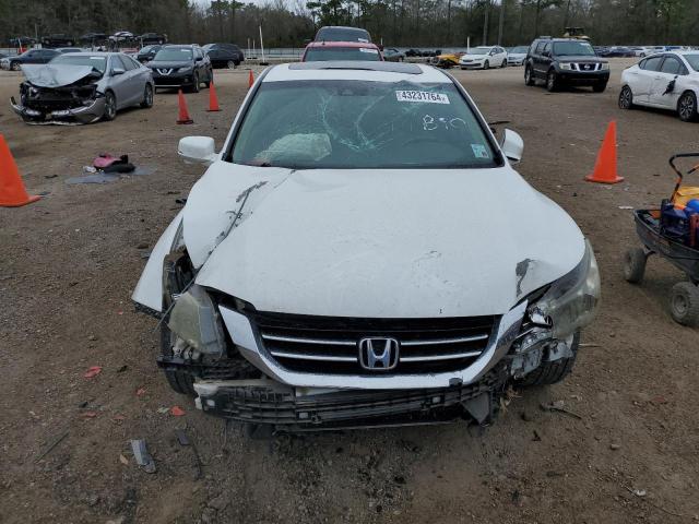 1HGCR3F88EA012630 - 2014 HONDA ACCORD EXL WHITE photo 5