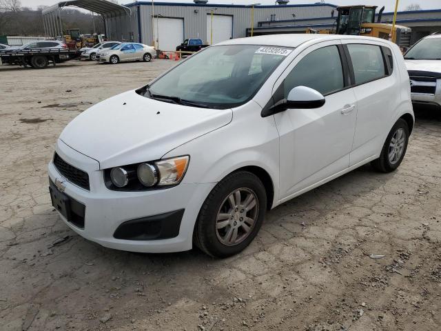 1G1JA6SH1C4142127 - 2012 CHEVROLET SONIC LS WHITE photo 1