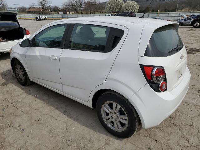 1G1JA6SH1C4142127 - 2012 CHEVROLET SONIC LS WHITE photo 2