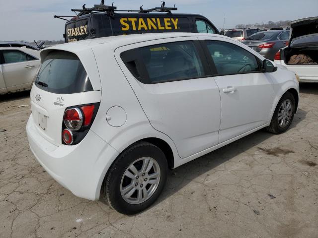 1G1JA6SH1C4142127 - 2012 CHEVROLET SONIC LS WHITE photo 3