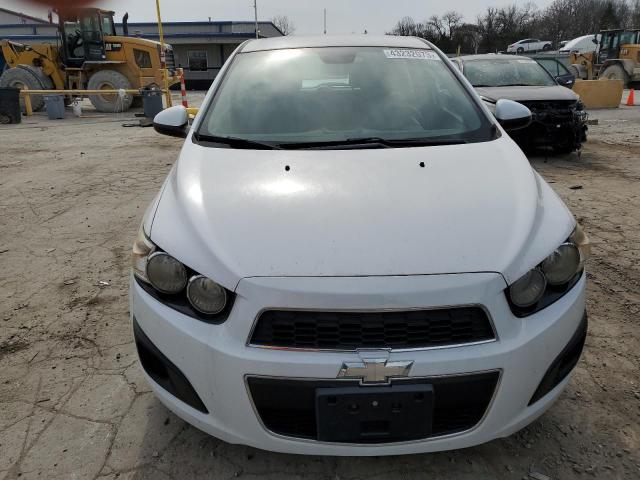 1G1JA6SH1C4142127 - 2012 CHEVROLET SONIC LS WHITE photo 5