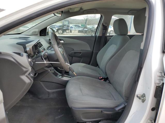 1G1JA6SH1C4142127 - 2012 CHEVROLET SONIC LS WHITE photo 7