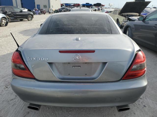 WDBWK54F69F191948 - 2009 MERCEDES-BENZ SLK 300 GRAY photo 6