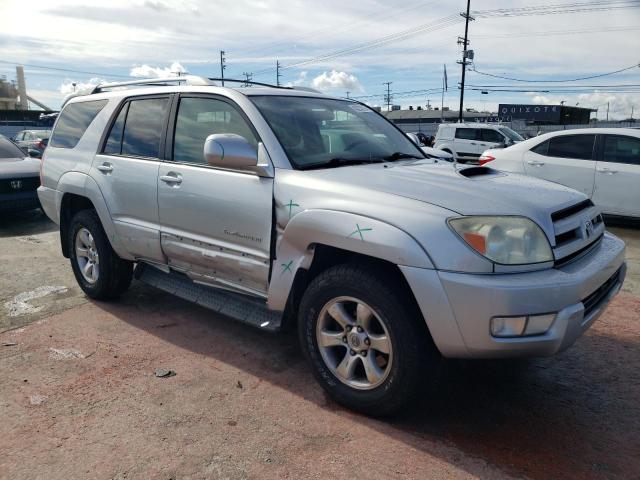 JTEBT14R150052917 - 2005 TOYOTA 4RUNNER SR5 SILVER photo 4