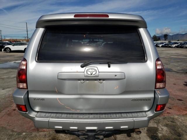 JTEBT14R150052917 - 2005 TOYOTA 4RUNNER SR5 SILVER photo 6