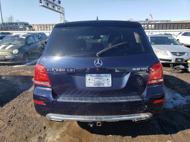 WDCGG0EB6DG082957 - 2013 MERCEDES-BENZ GLK 250 BLUETEC BLUE photo 6