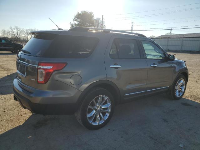 1FM5K8F80DGB13631 - 2013 FORD EXPLORER LIMITED GRAY photo 3