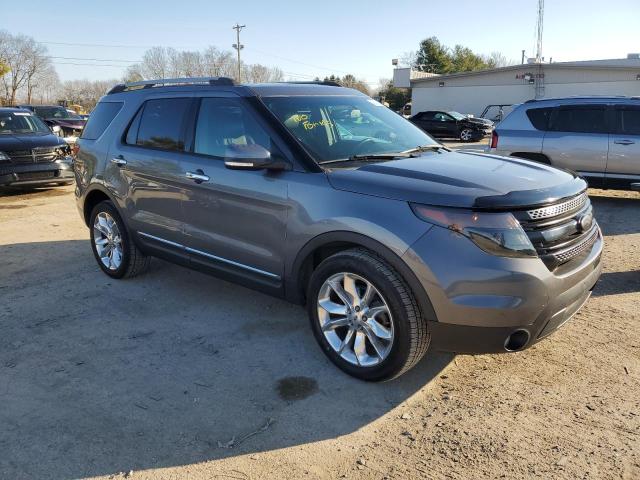 1FM5K8F80DGB13631 - 2013 FORD EXPLORER LIMITED GRAY photo 4