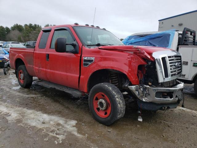 1FTSX215X9EA05796 - 2009 FORD F250 SUPER RED photo 4