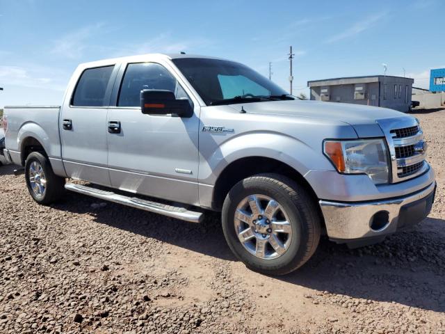 1FTFW1CTXDKE88212 - 2013 FORD F150 SUPERCREW SILVER photo 4