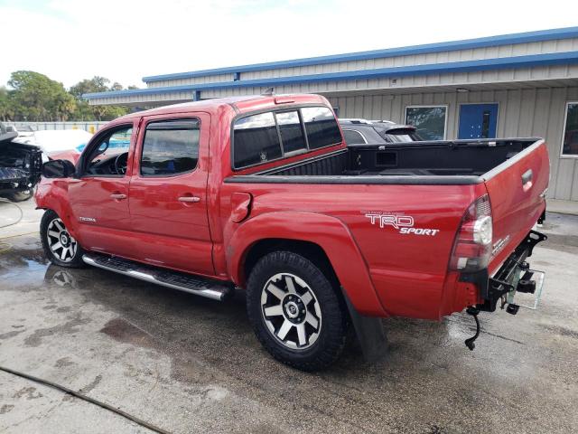 5TFJU4GN4CX022953 - 2012 TOYOTA TACOMA DOUBLE CAB PRERUNNER RED photo 2