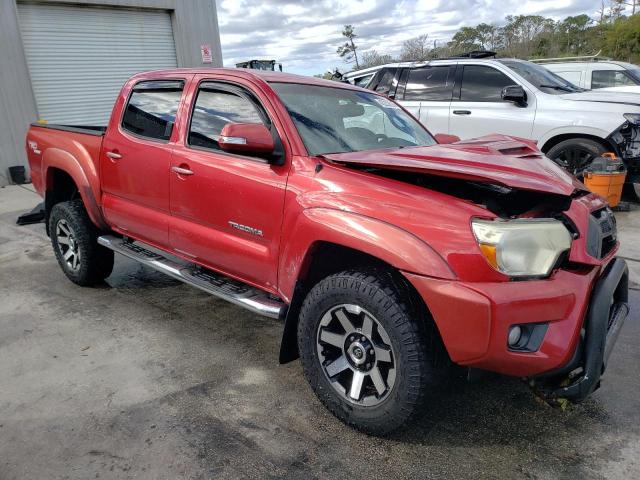 5TFJU4GN4CX022953 - 2012 TOYOTA TACOMA DOUBLE CAB PRERUNNER RED photo 4