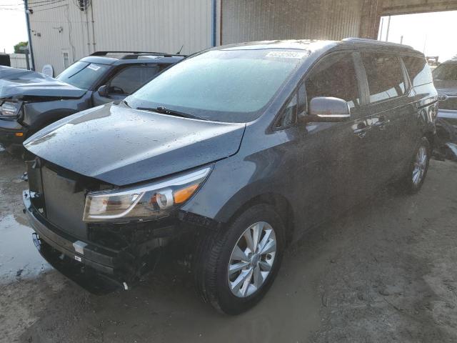 KNDMB5C19G6132260 - 2016 KIA SEDONA LX GRAY photo 1